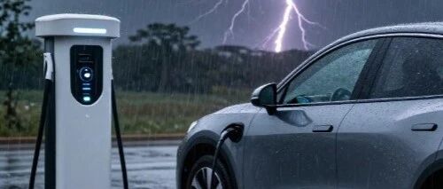 暴雨雷电天，上海新能源车主充电与避险指南请收好